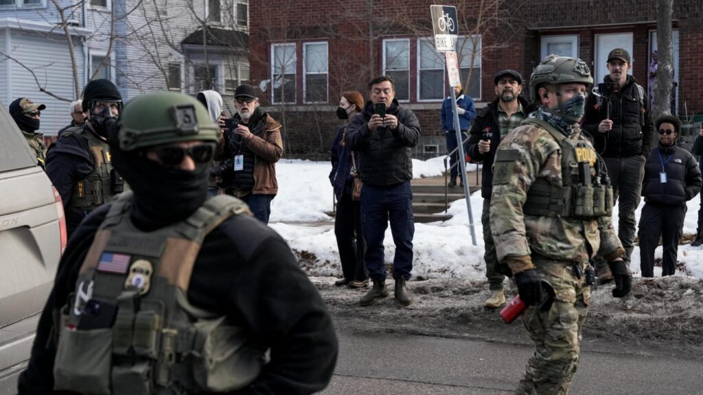 The US ‘border czar’ announces the end of the immigration operation in Minnesota in which two citizens died