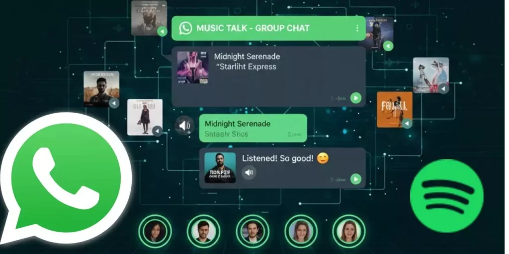 Spotify’s new WhatsApp mode: this is how group chats work within the app